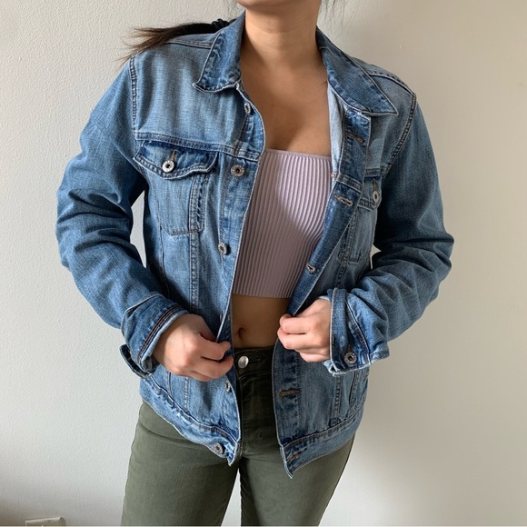 Oversized denim jacket - Picture 4 of 4